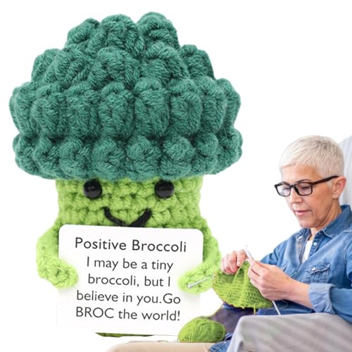 Crochet_ Häkelpflanzen | Tragbare Emotionale Unterstützung Plüsch - Handgemachte gestrickte Grünpuppe mit weichem Garn | Leichte Polyesterfüllung - Taschenformat | Stressgeschenk Crochet_ Häkelpflanzen | Tragbare Emotionale Unterstützung Plüsch - Handgemachte gestrickte Grünpuppe mit weichem Garn | Leichte Polyesterfüllung - Taschenformat | Stressgeschenk von Generisch