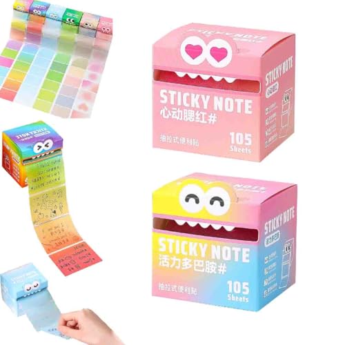 Cute Monster Pattern Sticky Note,105 StüCk/Box,Selbstklebende Haftnotizen,Lustige Pastellfarbene Auszieh-NotizblöCke,Notizzettel Lustige Klebezettel Registerkarten FüR Geschenke Home Office Schule (C) Cute Monster Pattern Sticky Note,105 StüCk/Box,Selbstklebende Haftnotizen,Lustige Pastellfarbene Auszieh-NotizblöCke,Notizzettel Lustige Klebezettel Registerkarten FüR Geschenke Home Office Schule (C) von Generisch
