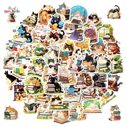 Cute Stickers, Cartoon Cat, Fun Designs Kid Safe Scratch Resistant Waterproof Durable Vinyl Easy Peel Bright Colors, Stickers Cute for Laptop, Car 1.97inches Cute Stickers, Cartoon Cat, Fun Designs Kid Safe Scratch Resistant Waterproof Durable Vinyl Easy Peel Bright Colors, Stickers Cute for Laptop, Car 1.97inches von Generisch