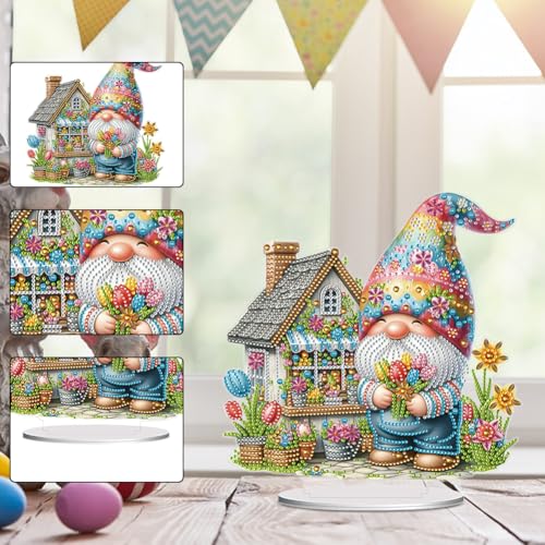 DIY Diamond Painting Ostern Tisch Deko Diamond Painting Ostern Aufsteller Diamant Painting Stehend Kunst Set für Erwachsene Ostern Geschenk DIY Diamond Painting Ostern Tisch Deko Diamond Painting Ostern Aufsteller Diamant Painting Stehend Kunst Set für Erwachsene Ostern Geschenk von Generisch