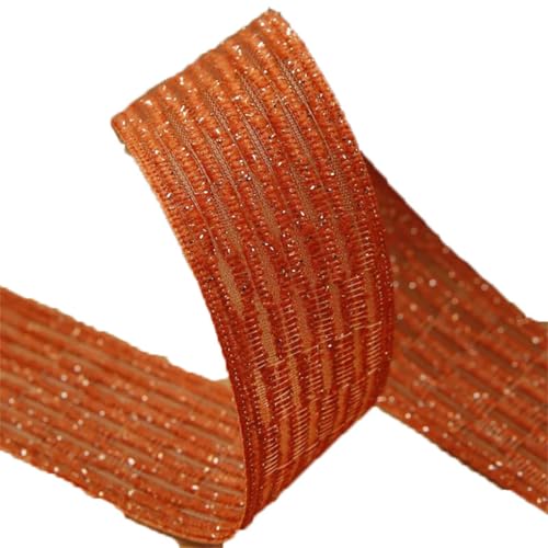 DIY Haarschleife Blumen Zubehör Streifen Bänder 25 mm handgefertigtes Klebeband Verpackungsband 9,1 m Orange DIY Haarschleife Blumen Zubehör Streifen Bänder 25 mm handgefertigtes Klebeband Verpackungsband 9,1 m Orange von Generisch
