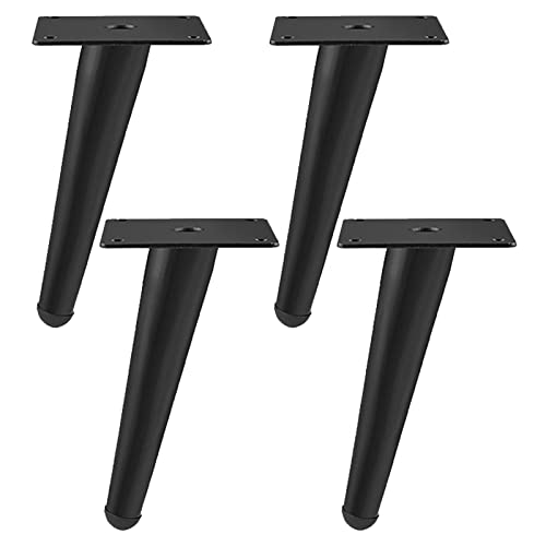 DIY Metall-Möbelbeine – 4 Stück, Schwarz/Gold, Ersatz-Tischbeine für Sofa, Schreibtisch, Couchtisch, Esstisch, 72 cm, mit Schrauben und Schutzpolstern DIY Metall-Möbelbeine – 4 Stück, Schwarz/Gold, Ersatz-Tischbeine für Sofa, Schreibtisch, Couchtisch, Esstisch, 72 cm, mit Schrauben und Schutzpolstern von Generisch