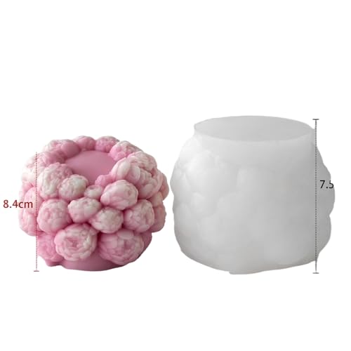DIY Rose Flower Silikon form, handgemachte Aroma kerze, Gips-und Seifen herstellungs form, Ornamente Bastel bedarf DIY Rose Flower Silikon form, handgemachte Aroma kerze, Gips-und Seifen herstellungs form, Ornamente Bastel bedarf von Generisch