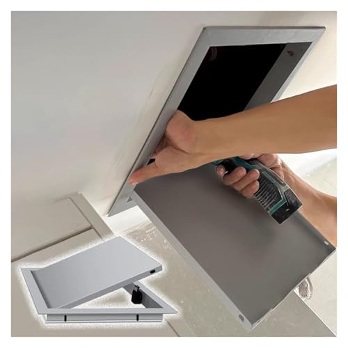 Dachboden-Zugangstür, 35,6 x 55,9 cm, Magnetverschluss, Deckenpaneel, wasserdicht, Inspektionsluke, elektrische und Sanitär-Zugangstür, langlebige Deckentür Dachboden-Zugangstür, 35,6 x 55,9 cm, Magnetverschluss, Deckenpaneel, wasserdicht, Inspektionsluke, elektrische und Sanitär-Zugangstür, langlebige Deckentür von Generisch