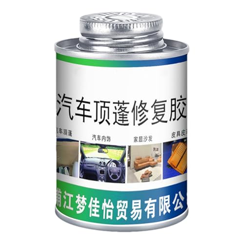 Dachhimmel-Kleber, Dachhimmel-Reparaturkleber -100 ml Auto-Innendach-Reparaturkleber mit Pinsel,Flüssigkleber, Polsterstoff, starker Klebstoff für Auto und Zuhause von Generisch