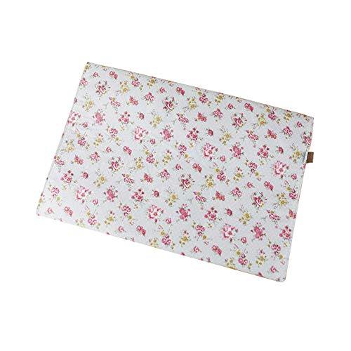 Damen-Dokumentenmappe, Stoff, Blumenmuster, Reißverschluss, A4, 33 x 23 cm, langlebig und professionell Damen-Dokumentenmappe, Stoff, Blumenmuster, Reißverschluss, A4, 33 x 23 cm, langlebig und professionell von Generisch