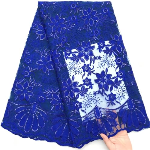 Damen Netzstoff Spitze Stoff Tüll Stickerei Pailletten Design Material für Kleider und Kleider Herstellung von Generisch