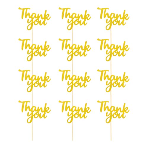 Danke Kuchen Deko,Freundschafts Kuchen Deko - 12 Stück Partyzubehör Set Für Dankesfeiern Thanksgiving Feste Versammlungen Feiern Danke Kuchen Deko,Freundschafts Kuchen Deko - 12 Stück Partyzubehör Set Für Dankesfeiern Thanksgiving Feste Versammlungen Feiern von Generisch