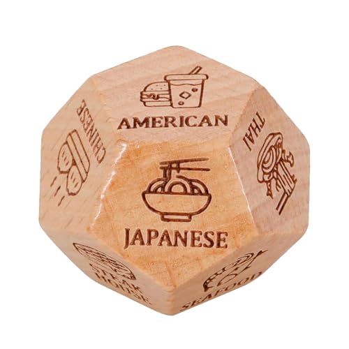 Datumswürfel für Paare, Datums- und Nachtentscheidungswürfel, für Paare, Dating-Würfel, Dinnerwürfel, Essenswürfel, Date-Nacht-Spiel für Erwachsene, Paare, Strumpffüller, 3 x 3 x 3 cm Datumswürfel für Paare, Datums- und Nachtentscheidungswürfel, für Paare, Dating-Würfel, Dinnerwürfel, Essenswürfel, Date-Nacht-Spiel für Erwachsene, Paare, Strumpffüller, 3 x 3 x 3 cm von Generisch