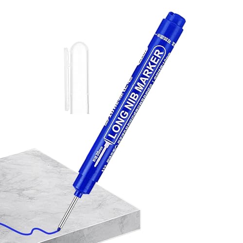 Deep Reach Marker, 20 mm lang, tiefe Spitze, Tintenmarker, schnell trocknender -Tintenmarker, Reichweite von Permanentmarkern für Badezimmer, Holzbearbeitung Deep Reach Marker, 20 mm lang, tiefe Spitze, Tintenmarker, schnell trocknender -Tintenmarker, Reichweite von Permanentmarkern für Badezimmer, Holzbearbeitung von Generisch
