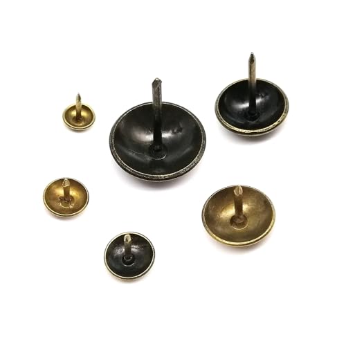 Dekorative Polsternägel, 10 mm, antikes Messing, Bronze, 100 Stück, Möbelbeschläge Dekorative Polsternägel, 10 mm, antikes Messing, Bronze, 100 Stück, Möbelbeschläge von Generisch