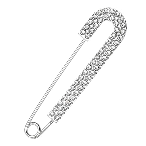 Dekorative Stecknadeln für Kleidung - Stecknadeln für Damenmode,Vintage-Stil Anti-Abrutsch Schmuck-Clip mit Zirkonia Strasssteinen für Party Hochzeit Geburtstag Festliche Anlässe Dekorative Stecknadeln für Kleidung - Stecknadeln für Damenmode,Vintage-Stil Anti-Abrutsch Schmuck-Clip mit Zirkonia Strasssteinen für Party Hochzeit Geburtstag Festliche Anlässe von Generisch