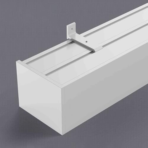Dekorative Vorhangschiene aus Aluminium mit Doppelschienen und Rollen, elegante Heimdekor-Lösung für Wand- oder Deckenmontage Dekorative Vorhangschiene aus Aluminium mit Doppelschienen und Rollen, elegante Heimdekor-Lösung für Wand- oder Deckenmontage von Generisch