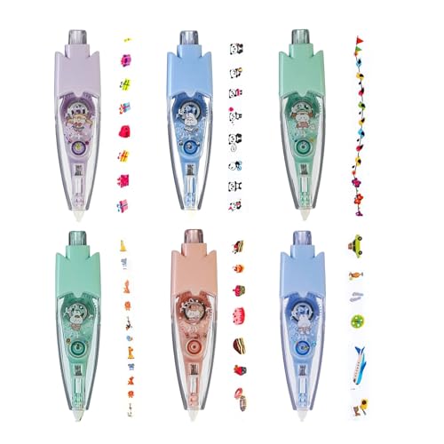 Dekorativer Stift, dekorative Stifte für Scrapbooking, niedlicher Textmarker, Korrekturstift für Zeichnen, Unterricht, Notizen, Schreibwaren, Schule, Schreibtisch von Generisch