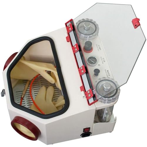 Dental Lab Sandstrahler, Doppelstift Feinsandstrahler für Materialwiederherstellung und Polierbehandlung Dental Lab Sandstrahler, Doppelstift Feinsandstrahler für Materialwiederherstellung und Polierbehandlung von Generisch