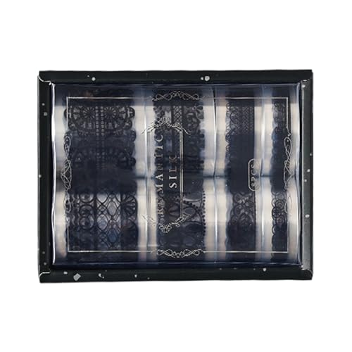Design Klebeband,Journal Klebeband | PET-Spitze Rand Für Planer Dekoration Romantische Wanddekoration Geschenkverpackung Fotoalben Möbelakzente von Generisch
