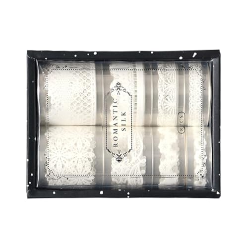 Design Klebeband | Klebeband - PET-Spitze Rand Für Planer Dekoration Romantische Wanddekoration Geschenkverpackung Fotoalben Möbelakzente Design Klebeband | Klebeband - PET-Spitze Rand Für Planer Dekoration Romantische Wanddekoration Geschenkverpackung Fotoalben Möbelakzente von Generisch