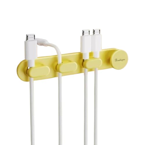 Desktop Cute Kabel-Organizer Halter Clip, Selbst klebende Wand kabel verwaltung, Büro Drahts chnur halter von Generisch