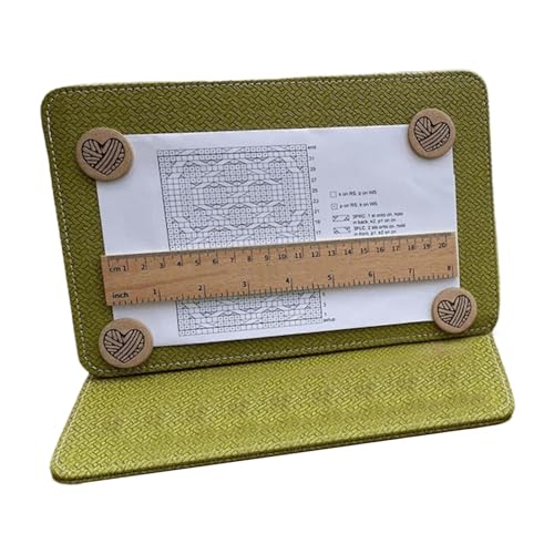 Diagrammhalter, Strickwerkzeug, Diagrammhalter Zum Stricken, Häkelmusterhalter, Zusammenklappbarer Strickmusterhalter, Strickdiagrammhalter, Strickwerkzeug-Zubehör, Diagrammhalter Diagrammhalter, Strickwerkzeug, Diagrammhalter Zum Stricken, Häkelmusterhalter, Zusammenklappbarer Strickmusterhalter, Strickdiagrammhalter, Strickwerkzeug-Zubehör, Diagrammhalter von Generisch