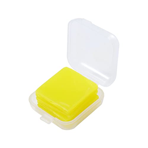 Diamant-Malwachs, 5D-DIY-Diamant-Malerei, bunter Kleber mit Organizer-Box für Stickerei, Kunst, Schlamm, Zubehör, Malwerkzeug (gelb) von Generisch