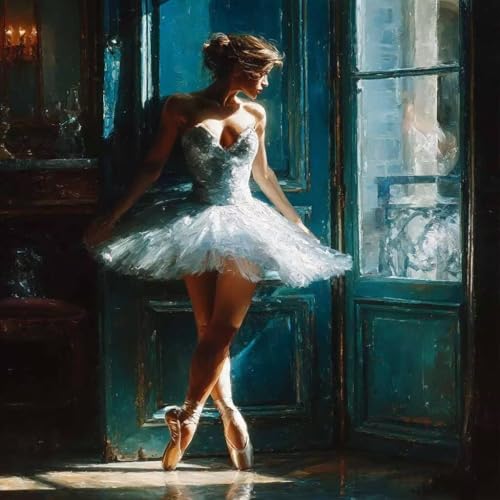 Diamond Painting Erwachsene Ballett Diamond Painting Kinder Frau, DIY 5D Bastelset Erwachsene Full Drill Eckige Stickerei Kreuzstich Anfänger Malerei für Home Wall Decor, Geschenk 80x80cm 0-H069 Diamond Painting Erwachsene Ballett Diamond Painting Kinder Frau, DIY 5D Bastelset Erwachsene Full Drill Eckige Stickerei Kreuzstich Anfänger Malerei für Home Wall Decor, Geschenk 80x80cm 0-H069 von Generisch