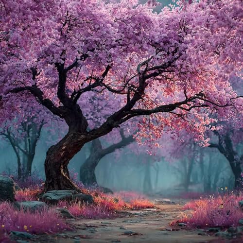 Diamond Painting Erwachsene Blume Diamond Painting Kinder Baum, DIY 5D Bastelset Erwachsene Full Drill Eckige Stickerei Anfänger Stickerei Kreuzstich Malerei für Wall Decor, Geschenk 50x50cm 3-IW75 Diamond Painting Erwachsene Blume Diamond Painting Kinder Baum, DIY 5D Bastelset Erwachsene Full Drill Eckige Stickerei Anfänger Stickerei Kreuzstich Malerei für Wall Decor, Geschenk 50x50cm 3-IW75 von Generisch