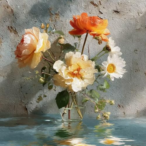 Diamond Painting Erwachsene Blume Diamond Painting Kinder Fluss, DIY 5D Bastelset Erwachsene Full Drill Eckige Stickerei Kreuzstich Anfänger Malerei für Home Wall Decor, Geschenk 100x100cm D-3446 Diamond Painting Erwachsene Blume Diamond Painting Kinder Fluss, DIY 5D Bastelset Erwachsene Full Drill Eckige Stickerei Kreuzstich Anfänger Malerei für Home Wall Decor, Geschenk 100x100cm D-3446 von Generisch