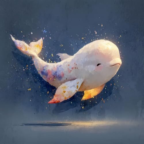Diamond Painting Erwachsene Delphin Diamond Painting Kinder Karikatur, DIY 5D Bastelset Erwachsene Full Drill Eckige Stickerei Kreuzstich Anfänger Malerei für Wall Decor, Geschenk 100x100cm 9-0658 Diamond Painting Erwachsene Delphin Diamond Painting Kinder Karikatur, DIY 5D Bastelset Erwachsene Full Drill Eckige Stickerei Kreuzstich Anfänger Malerei für Wall Decor, Geschenk 100x100cm 9-0658 von Generisch