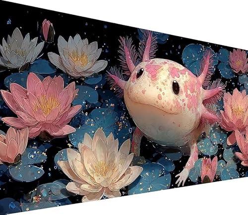 Diamond Painting Erwachsene Groß XXL Tier, 5D Diamond Painting Blume, DIY Voller (Runde) Diamant Anfänger Basteln Set, Stickerei Kreuzstich Malerei für Zimmer Deko Art, Geschsenk 40x80cm 5-QY65 von Generisch