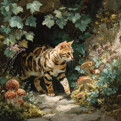 Diamond Painting Erwachsene Katze Diamond Painting Kinder Blume, DIY 5D Bastelset Erwachsene Full Drill Eckige Stickerei Anfänger Stickerei Kreuzstich Malerei für Wall Decor, Geschenk 30x30cm P-2M91 Diamond Painting Erwachsene Katze Diamond Painting Kinder Blume, DIY 5D Bastelset Erwachsene Full Drill Eckige Stickerei Anfänger Stickerei Kreuzstich Malerei für Wall Decor, Geschenk 30x30cm P-2M91 von Generisch