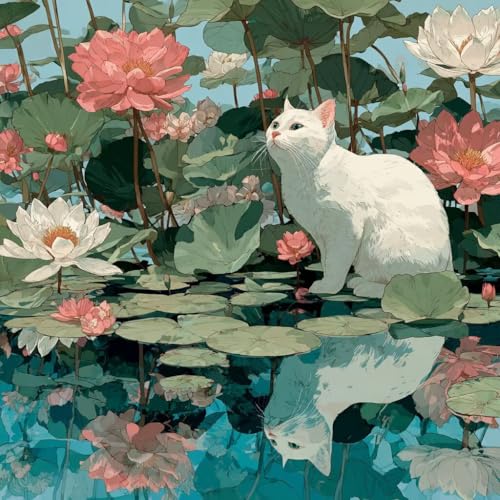 Diamond Painting Erwachsene Katze Diamond Painting Kinder Blume, DIY 5D Bastelset Erwachsene Full Drill Eckige Stickerei Kreuzstich Anfänger Malerei für Home Wall Decor, Geschenk 100x100cm X-8690 Diamond Painting Erwachsene Katze Diamond Painting Kinder Blume, DIY 5D Bastelset Erwachsene Full Drill Eckige Stickerei Kreuzstich Anfänger Malerei für Home Wall Decor, Geschenk 100x100cm X-8690 von Generisch