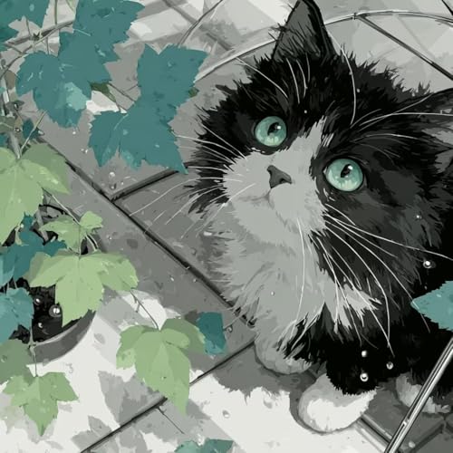 Diamond Painting Erwachsene Katze Diamond Painting Kinder Tier, DIY 5D Bastelset Erwachsene Full Drill Eckige Stickerei Anfänger Stickerei Kreuzstich Malerei für Wall Decor, Geschenk 50x50cm 7-1249 Diamond Painting Erwachsene Katze Diamond Painting Kinder Tier, DIY 5D Bastelset Erwachsene Full Drill Eckige Stickerei Anfänger Stickerei Kreuzstich Malerei für Wall Decor, Geschenk 50x50cm 7-1249 von Generisch