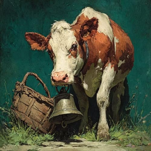 Diamond Painting Erwachsene Ochse Diamond Painting Kinder Tier, DIY 5D Bastelset Erwachsene Full Drill Eckige Stickerei Kreuzstich Anfänger Malerei für Home Wall Decor, Geschenk 100x100cm Q-0664 Diamond Painting Erwachsene Ochse Diamond Painting Kinder Tier, DIY 5D Bastelset Erwachsene Full Drill Eckige Stickerei Kreuzstich Anfänger Malerei für Home Wall Decor, Geschenk 100x100cm Q-0664 von Generisch