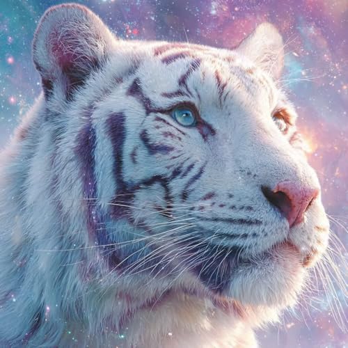 Diamond Painting Erwachsene Tiger Diamond Painting Kinder Sternenhimmel, DIY 5D Bastelset Erwachsene Full Drill Eckige Stickerei Kreuzstich Anfänger Malerei für Wall Decor, Geschenk 30x30cm 5-2M15 Diamond Painting Erwachsene Tiger Diamond Painting Kinder Sternenhimmel, DIY 5D Bastelset Erwachsene Full Drill Eckige Stickerei Kreuzstich Anfänger Malerei für Wall Decor, Geschenk 30x30cm 5-2M15 von Generisch