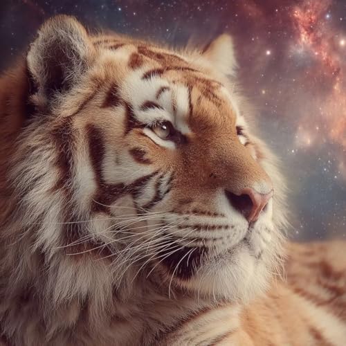 Diamond Painting Erwachsene Tiger Diamond Painting Kinder Tier, DIY 5D Bastelset Erwachsene Full Drill Eckige Stickerei Kreuzstich Anfänger Malerei für Home Wall Decor, Geschenk 100x100cm 4-0B14 Diamond Painting Erwachsene Tiger Diamond Painting Kinder Tier, DIY 5D Bastelset Erwachsene Full Drill Eckige Stickerei Kreuzstich Anfänger Malerei für Home Wall Decor, Geschenk 100x100cm 4-0B14 von Generisch