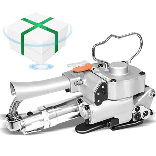 Dichtlose Metallbandiermaschine, pneumatisches Schweißband für PET-Kunststoff-Stahl-Verpackungsgürtel, verstellbare Spannung für sichere Verpackung Dichtlose Metallbandiermaschine, pneumatisches Schweißband für PET-Kunststoff-Stahl-Verpackungsgürtel, verstellbare Spannung für sichere Verpackung von Generisch