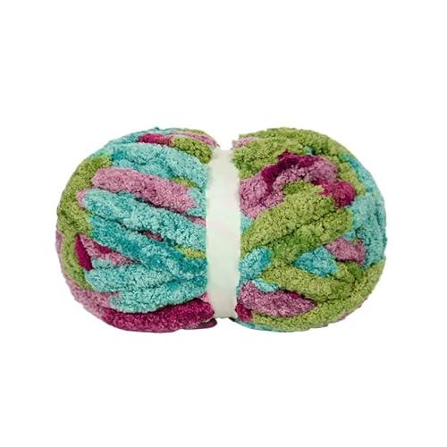 Dicke Wolle, Diameter 2cm Chunky Wool, Grob Gestrickte Kuscheldecke, Roving Garn Zum Handstricken Häkeln, Grobstrick Weiches Wollgarn Haustier Bett Sofa (Nr. 15) von Generisch
