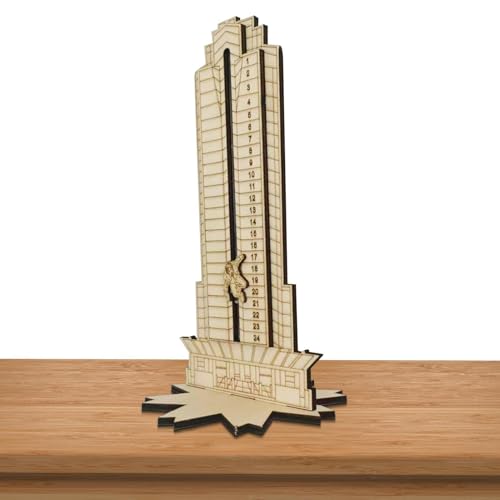 Die Hard Tree Ornament - Countdown-Kalender aus Holz für Erwachsene | Tischdekoration aus Holz, Fall von Hans Gruber, Weihnachts-Countdown-Kalender Die Hard Tree Ornament - Countdown-Kalender aus Holz für Erwachsene | Tischdekoration aus Holz, Fall von Hans Gruber, Weihnachts-Countdown-Kalender von Generisch