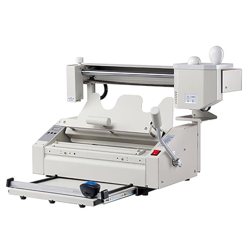 Digitale Temperaturregelung Thermobindemaschine mit Fräsrücken-Rougher, für professionelle Papierbücher, Alben, Notizbücher binden Digitale Temperaturregelung Thermobindemaschine mit Fräsrücken-Rougher, für professionelle Papierbücher, Alben, Notizbücher binden von Generisch