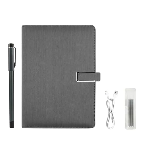 Digitales Skizzenbuch, Digital Sketchbook Pro V2, Smartes, wiederverwendbares Notizbuch mit Sync-Stift, geeignet zum Zeichnen, Schreiben, Notieren (Grau-A) von Generisch