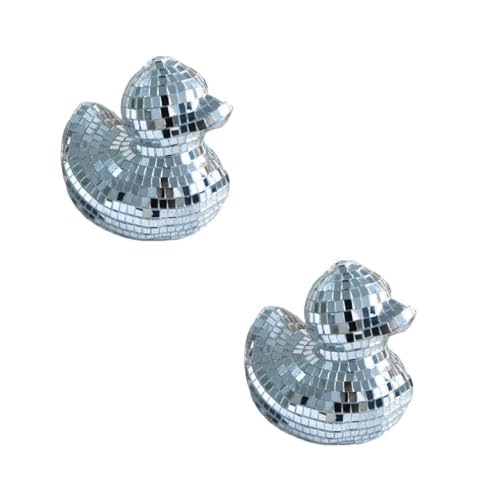 Discokugel Kuchen Topper | Kugel Ente Form Kuchen Dekoration | Verspiegelte -Kuchenaufsätze, Kreative Schreibtisch-Ornament für Hochzeiten, Feiertage, Themenpartys Discokugel Kuchen Topper | Kugel Ente Form Kuchen Dekoration | Verspiegelte -Kuchenaufsätze, Kreative Schreibtisch-Ornament für Hochzeiten, Feiertage, Themenpartys von Generisch