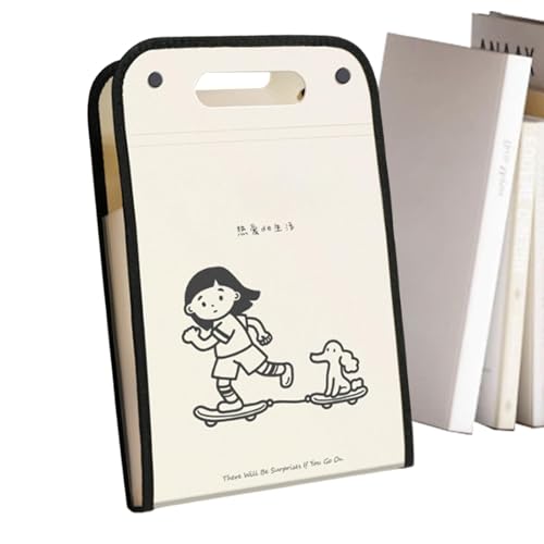-Dokumenten-Organizer, vertikaler Aktenordner, 13 Taschen, -Organizer – Etiketten befestigte Dokumententasche mit Griff für Ingenieure, Designer -Dokumenten-Organizer, vertikaler Aktenordner, 13 Taschen, -Organizer – Etiketten befestigte Dokumententasche mit Griff für Ingenieure, Designer von Generisch
