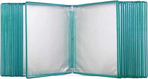 Dokumentenmappe, A4, mit 30 Paneelen und Metallhalterung, Kapazität 60 Blatt, ideal für Dokumente, Berichte und Bürobedarf Dokumentenmappe, A4, mit 30 Paneelen und Metallhalterung, Kapazität 60 Blatt, ideal für Dokumente, Berichte und Bürobedarf von Generisch