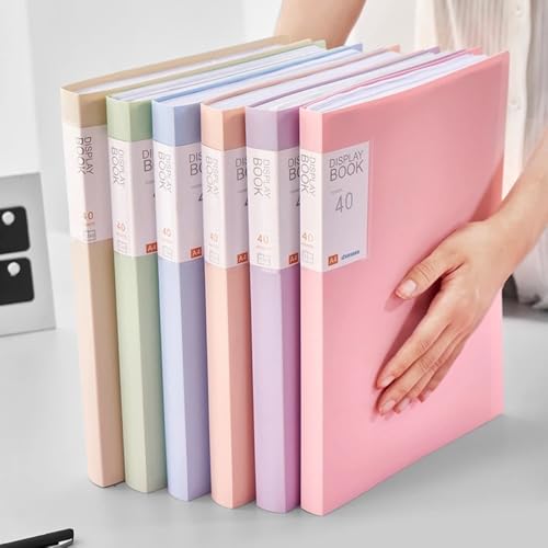Dokumentenmappe, A4, transparent, mehrseitig, für Prüfungen, 1 Stück, violett, ideal für Schule und Büro Dokumentenmappe, A4, transparent, mehrseitig, für Prüfungen, 1 Stück, violett, ideal für Schule und Büro von Generisch
