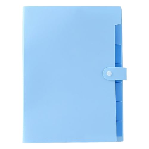 Dokumentenmappe - Papierorganizer | A4 Größe Multifunktionale Aufbewahrungslösungen Mit Farbigen Etiketten Und Sieben Fächern Für Rechnungen Dokumentenmappe - Papierorganizer | A4 Größe Multifunktionale Aufbewahrungslösungen Mit Farbigen Etiketten Und Sieben Fächern Für Rechnungen von Generisch