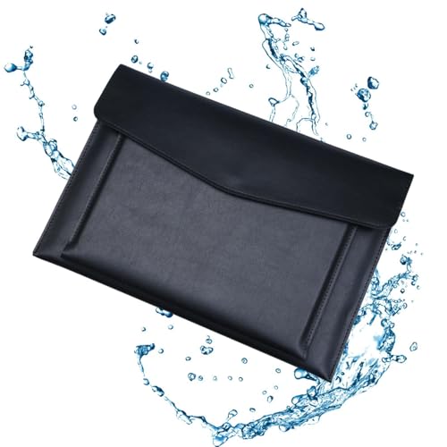 Dokumentenmappen-Organizer – A4-Aktenordner, Dokumenten-Aufbewahrungstasche, doppellagiger A4-Aktenordner, Dokumenten-Organizer, PU-Leder, wasserdichte Aufbewahrungstasche für Schreibwaren Dokumentenmappen-Organizer – A4-Aktenordner, Dokumenten-Aufbewahrungstasche, doppellagiger A4-Aktenordner, Dokumenten-Organizer, PU-Leder, wasserdichte Aufbewahrungstasche für Schreibwaren von Generisch