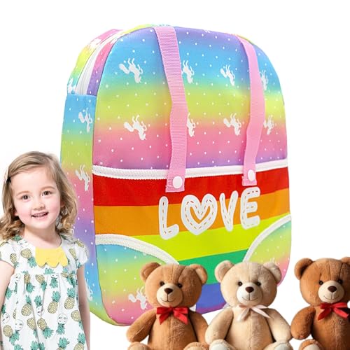 Doll Carrier Front- und Back Carrier - Fun Doll Reisetasche für 18 Zoll Puppen | Babypuppenträger mit Vorrangbeutel, Spielzubehör für amerikanische Puppen und Kleinkinder Spielen von Generisch