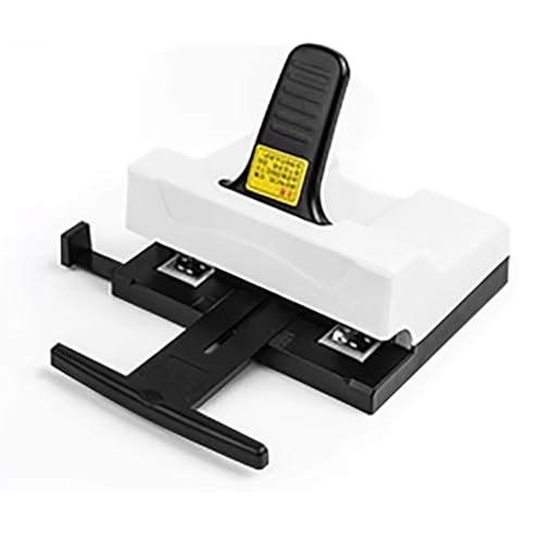 Doppelkopf-Hefter für Papier, verstellbare Einfülltiefe 2–15 mm, hält 2–50 Blatt, ideal für Büro, Zuhause und Schule von Generisch