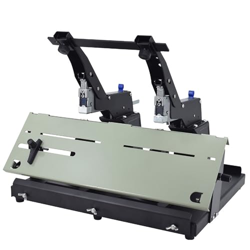 Doppelkopf-Heftgerät für flache Sattelstichbindung, Doppelheftmaschine für Zeitungen und Broschüren Doppelkopf-Heftgerät für flache Sattelstichbindung, Doppelheftmaschine für Zeitungen und Broschüren von Generisch