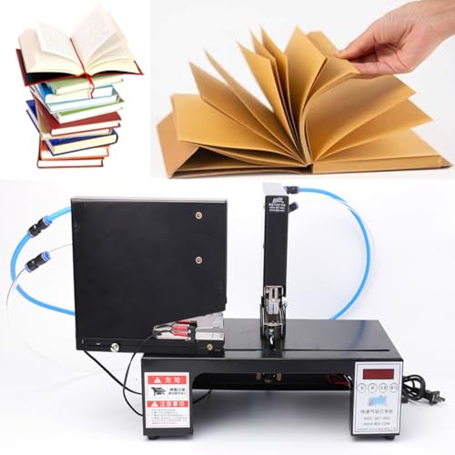 Doppelkopf-Pneumatischer Hefter mit intelligenter Digitalanzeige, einstellbarer Abstand für industrielle Bindung, ideal für Kartonverpackungen von Generisch